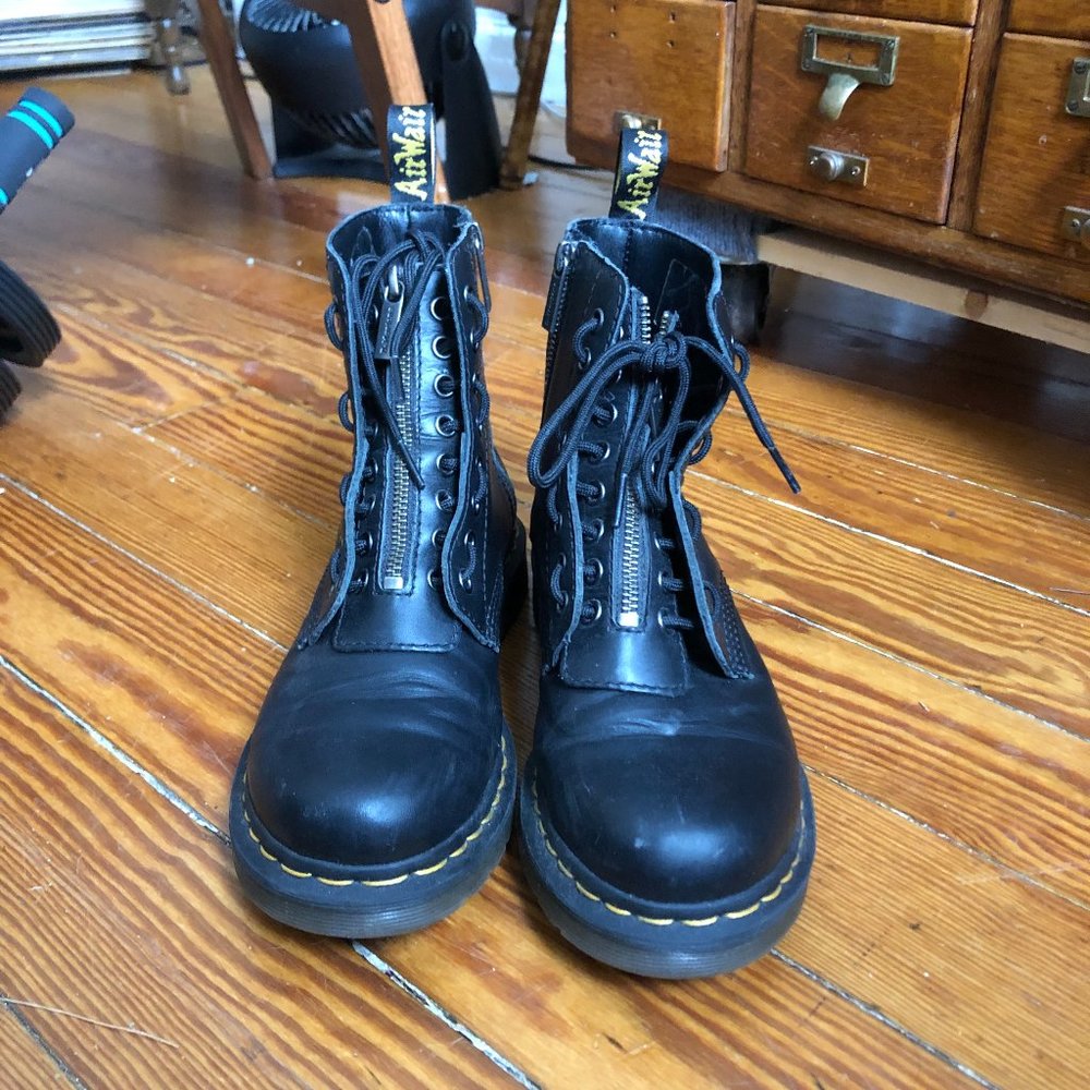 Doc Marten 1460 Women's Pascal Nappa Zipper Boots